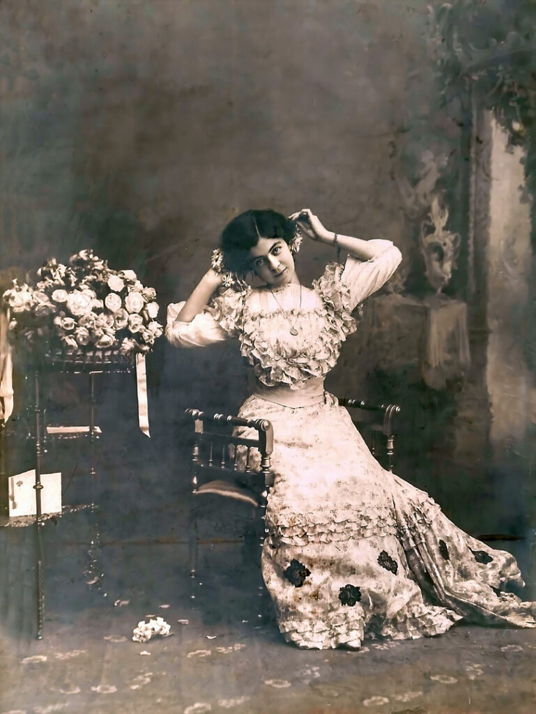 Foto pictoralista de José Gil arredor de 1906