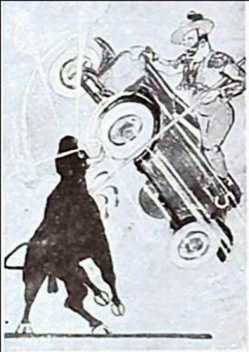 Debuxo da Becerrada do Clube Machada, 1914