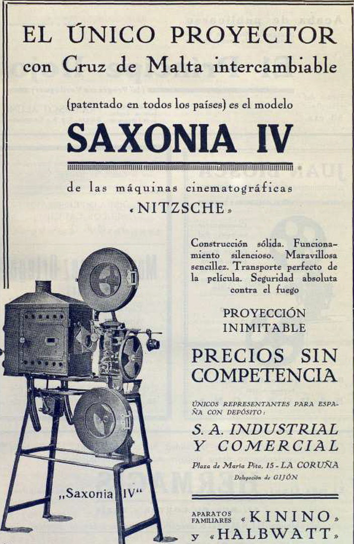 Proxector Saxonia IV, 1923