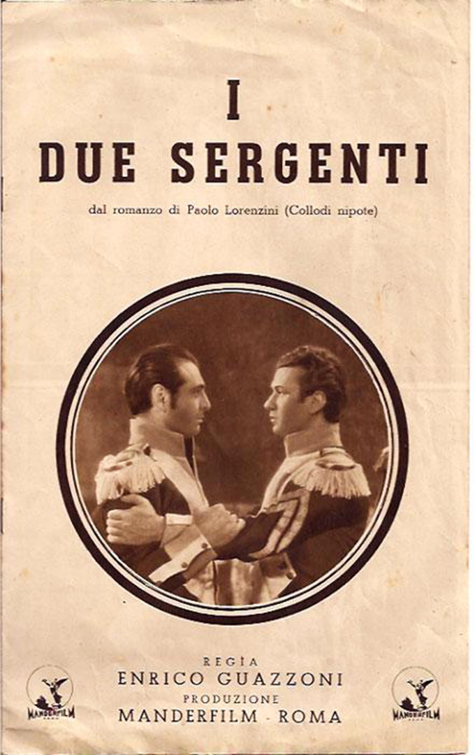 "Los dos sargentos franceses" (Guido Brignone, 1922), proxectado en xaneiro de 1925.