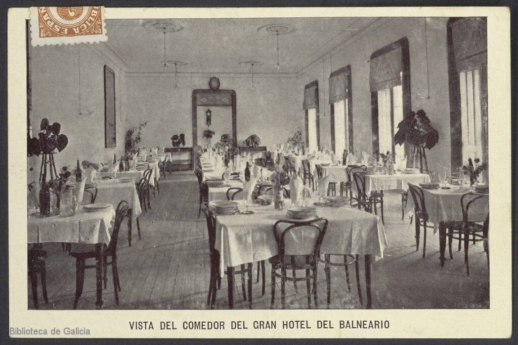 Comedor del Gran Hotel del Balneario