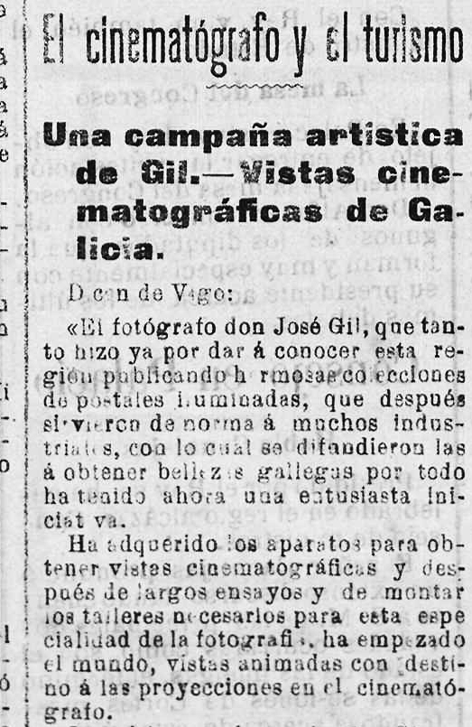 Galicia Nueva, 24 de xullo de 1910.