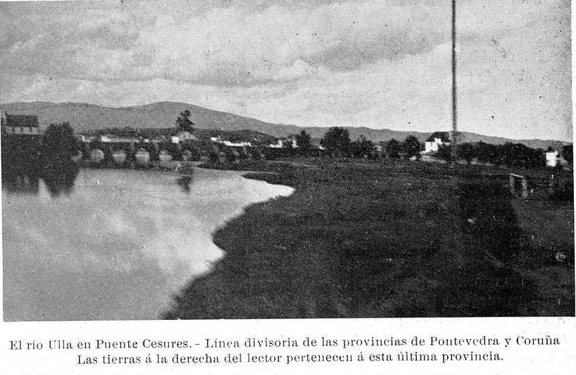 Pontecesures, vida gallega, xuño 1909