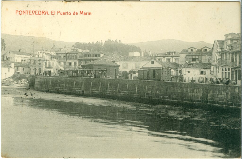 Postal do Porto de Marín